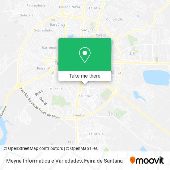 Meyne Informatica e Variedades map