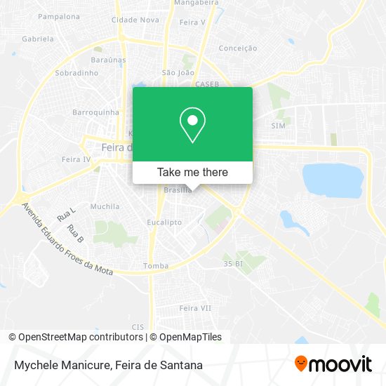 Mychele Manicure map