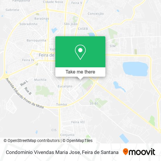 Condominio Vivendas Maria Jose map