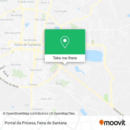 Portal da Pricesa map