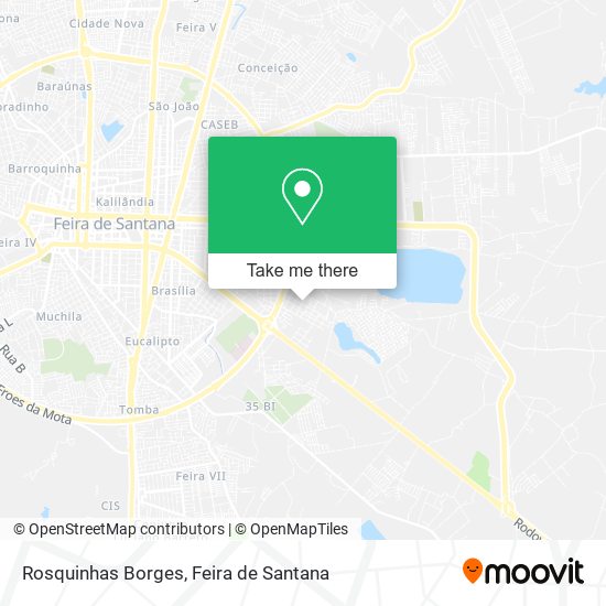 Mapa Rosquinhas Borges