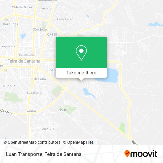 Luan Transporte map
