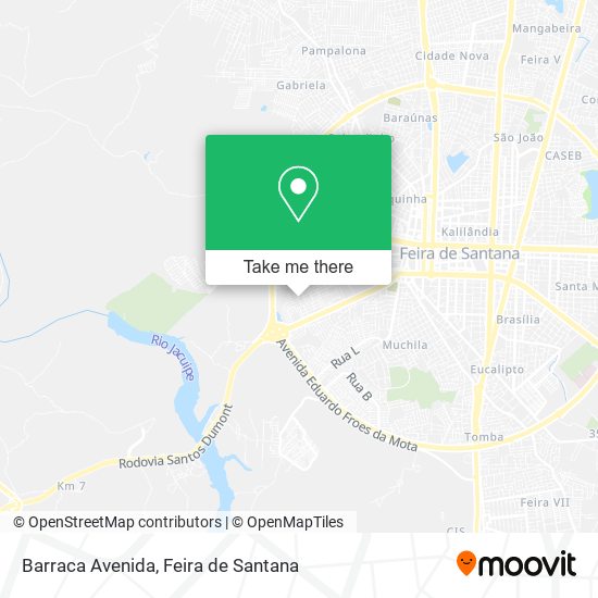 Mapa Barraca Avenida