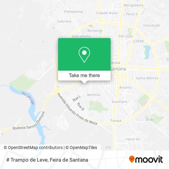# Trampo de Leve map