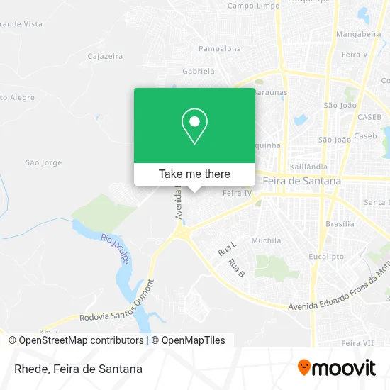 Rhede map