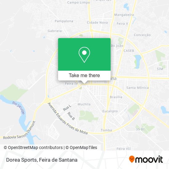 Dorea Sports map