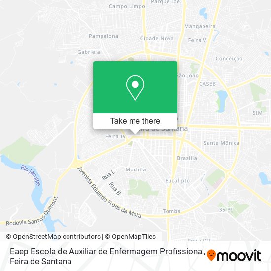 Eaep Escola de Auxiliar de Enfermagem Profissional map