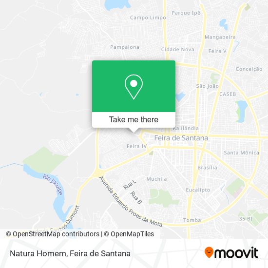 Natura Homem map