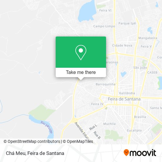 Chá Meu map