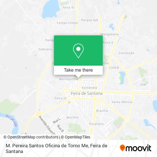 Mapa M. Pereira Santos Oficina de Torno Me