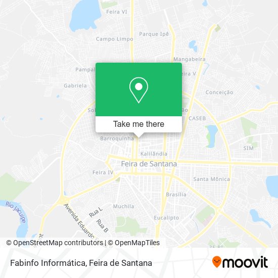 Fabinfo Informática map