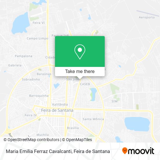 Maria Emilia Ferraz Cavalcanti map