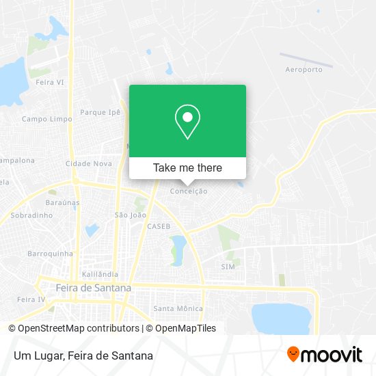 Um Lugar map