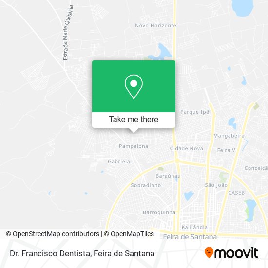 Mapa Dr. Francisco Dentista