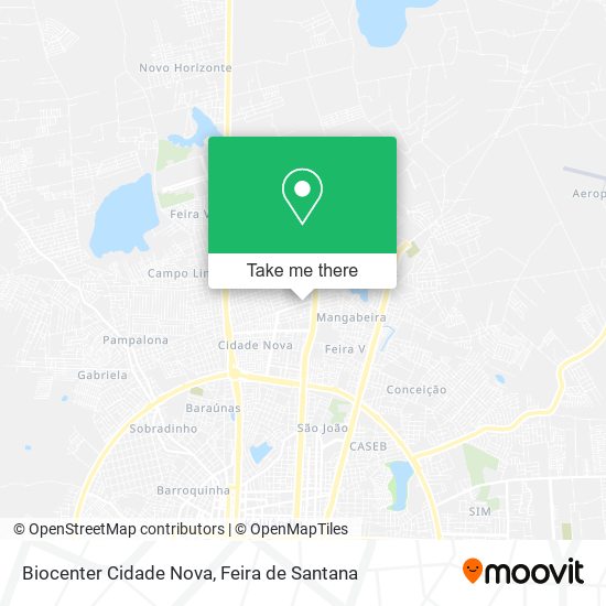 Biocenter Cidade Nova map