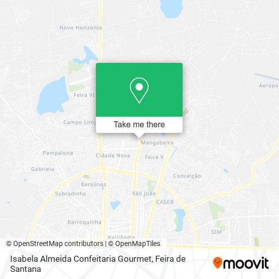 Isabela Almeida Confeitaria Gourmet map