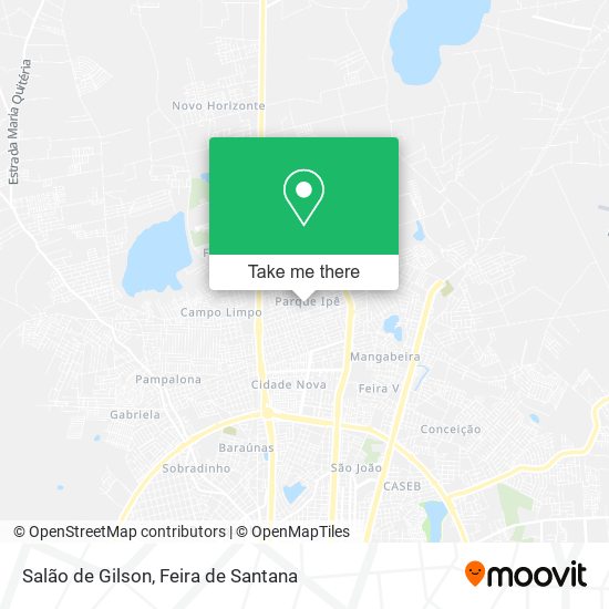 Salão de Gilson map