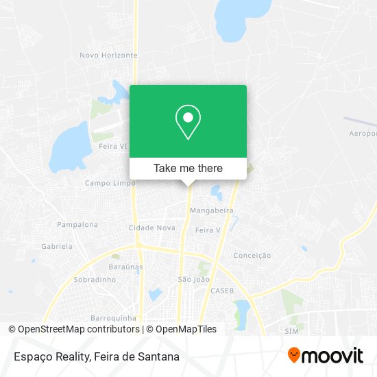 Espaço Reality map