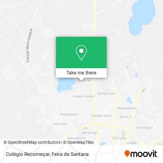 Colégio Recomeçar map