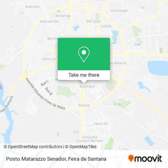 Posto Matarazzo Senador map