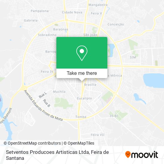 Setventos Producoes Artisticas Ltda map