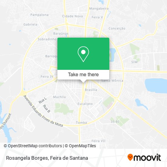 Mapa Rosangela Borges