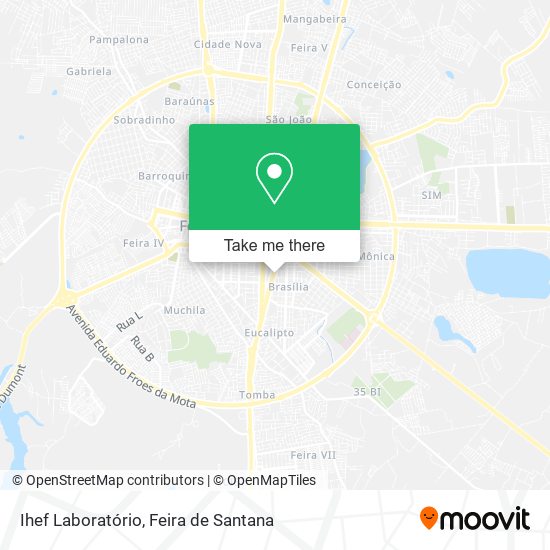 Ihef Laboratório map