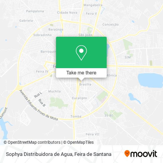 Sophya Distribuidora de Agua map