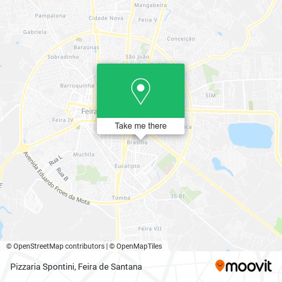 Pizzaria Spontini map