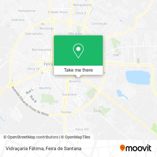 Vidraçaria Fátima map