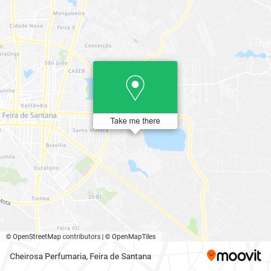 Cheirosa Perfumaria map