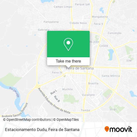 Estacionamento Dudu map
