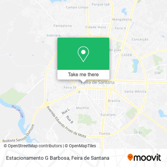 Mapa Estacionamento G Barbosa