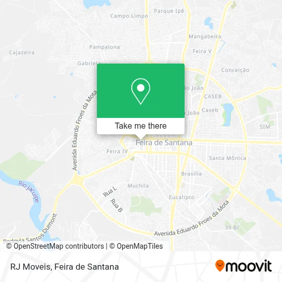 RJ Moveis map