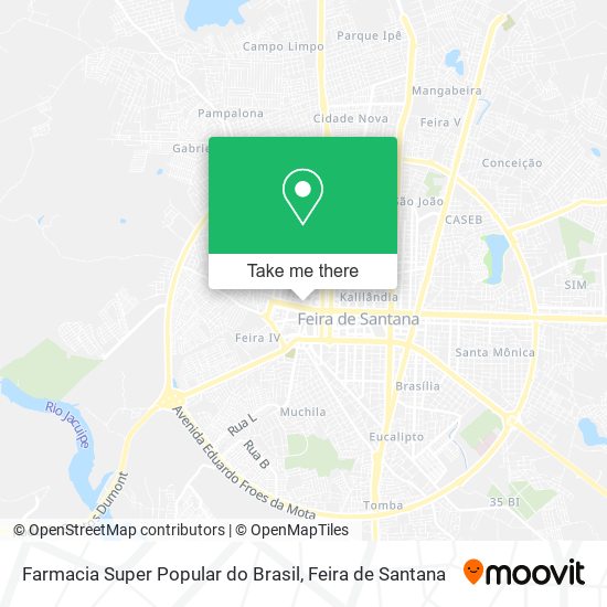 Mapa Farmacia Super Popular do Brasil