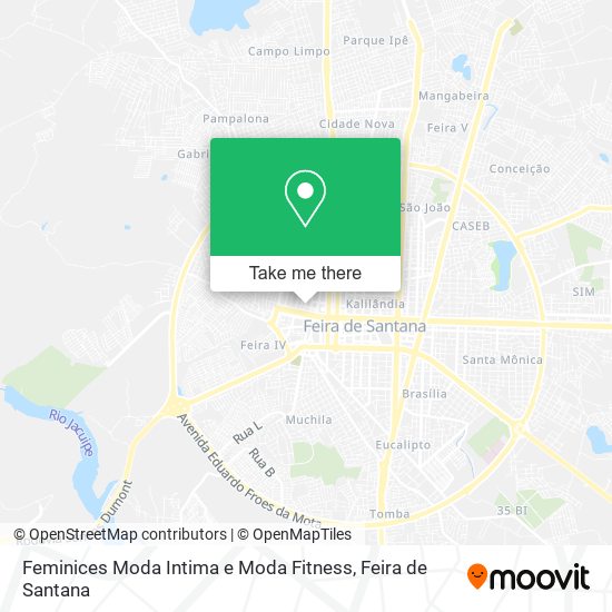 Feminices Moda Intima e Moda Fitness map