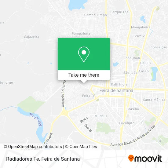Radiadores Fe map