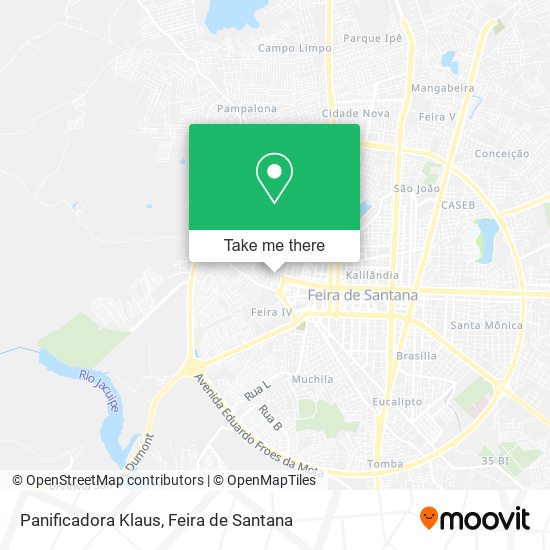 Panificadora Klaus map