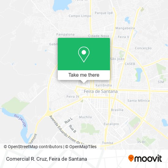 Comercial R. Cruz map