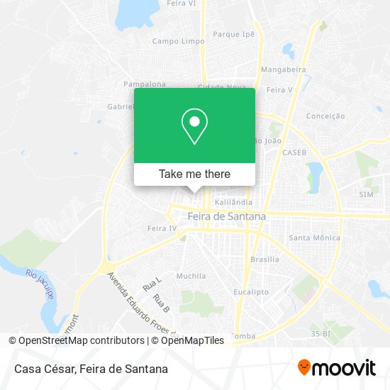 Casa César map