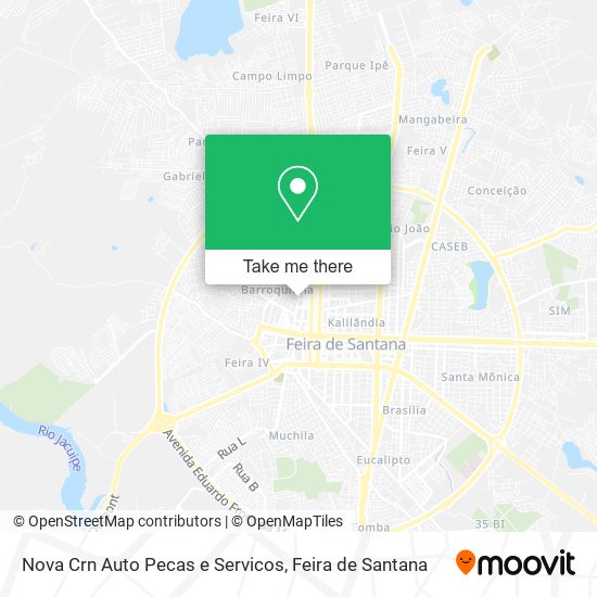 Nova Crn Auto Pecas e Servicos map