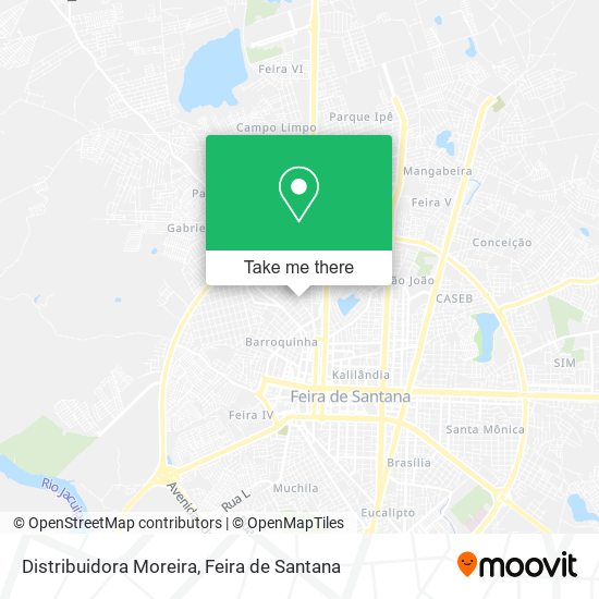 Distribuidora Moreira map
