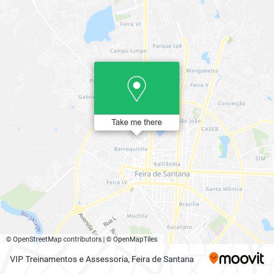 VIP Treinamentos e Assessoria map