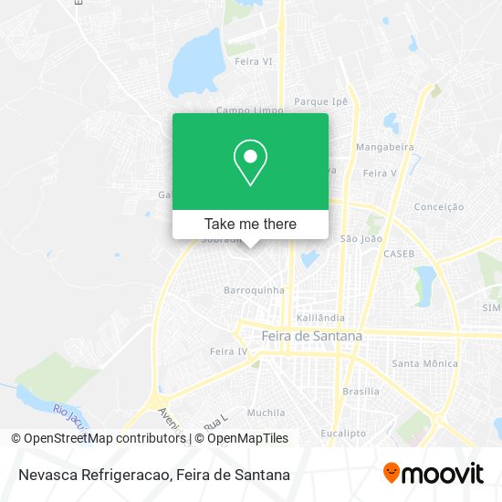 Nevasca Refrigeracao map