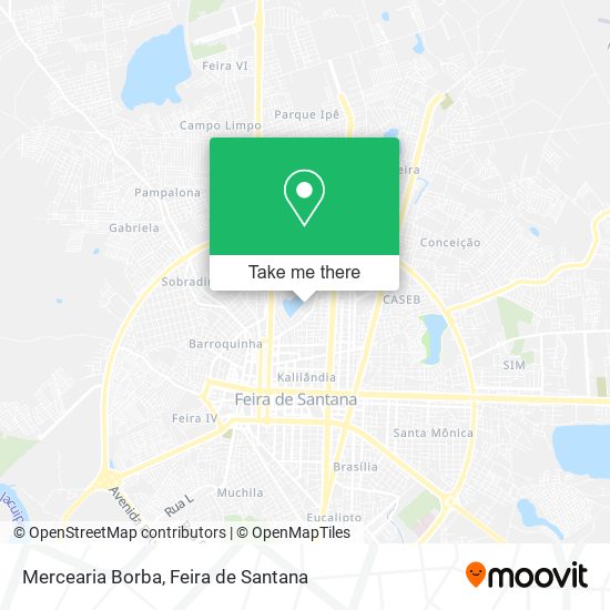 Mercearia Borba map