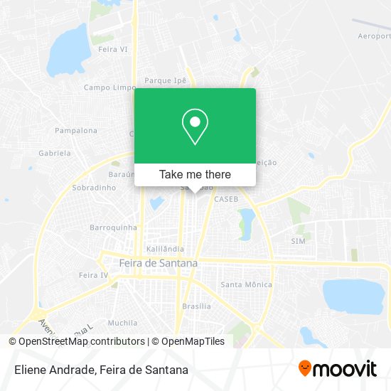 Eliene Andrade map