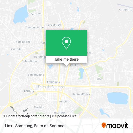 Mapa Linx - Samsung