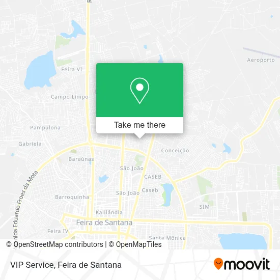 VIP Service map