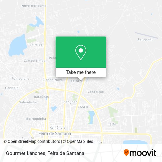 Gourmet Lanches map