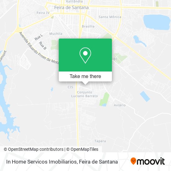 In Home Servicos Imobiliarios map